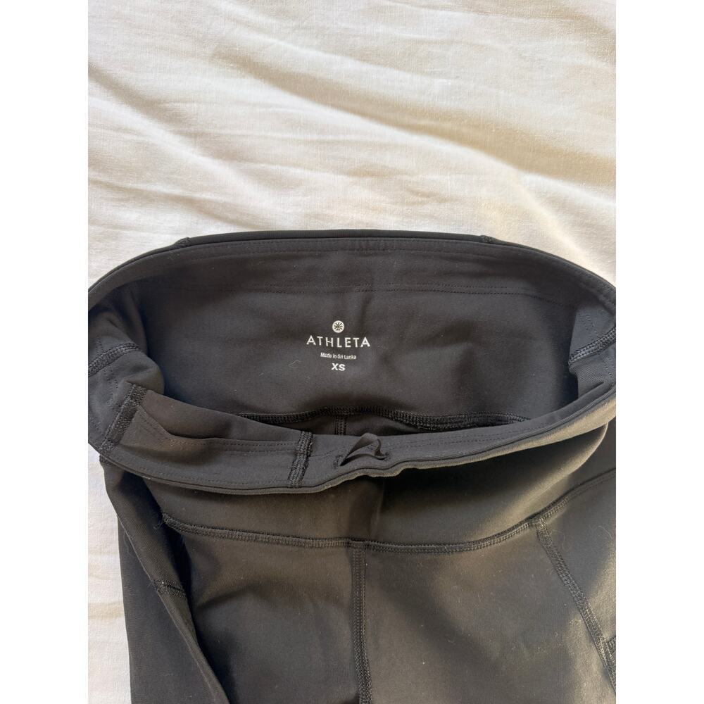 NWOT Zara Black Faux Leather Pants - Small - Excellent Condition - Picture 5 of 8